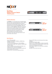 Nexxt Solutions ASBEL244U network switch