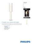 Philips InStyle Floor lamp 42265/31/16