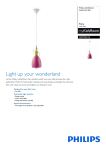 Philips myKidsRoom Suspension light 40279/55/16