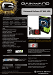 Gainward 426018336-2913 NVIDIA GeForce GTX 640 1GB graphics card