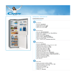 Candy CKCN 6202 XE fridge-freezer