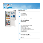 Candy CKCN 6182 XE fridge-freezer