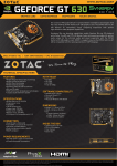 Zotac ZT-60413-10L NVIDIA GeForce GT 630 4GB graphics card