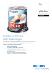 Philips 4.7GB/120min 16x