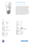 Philips MASTER LEDluster