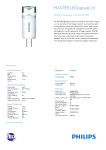 Philips MASTER LEDcapsule LV