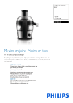 Philips Viva Collection Juicer HR1836/00