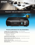 Epson PowerLite 1262W