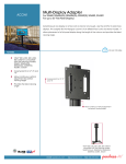 Peerless ACC961 flat panel wall mount