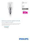 Philips Incandescent appliance bulb 8711500249791