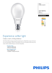 Philips Softone Energy saving bulb 8718291682738