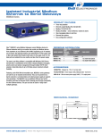 B&B Electronics MESR321 serial server