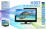 Blusens H307B22A 22" Full HD Black LED TV