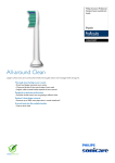 Philips Sonicare ProResults Standard sonic toothbrush heads HX6018/07