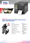 TSC ME240 band printer