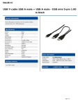 Valueline VLCP60350B10 USB cable