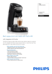 Philips Senseo HD7853/63 coffee maker