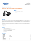 Tripp Lite P005-002-14RA power cable