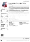 Kensington Portafolio™ Soft Folio Case for iPad mini™ 3/2/1 - Pink