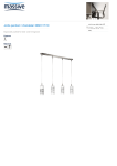 Massive Suspension light 36881/17/10