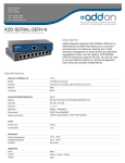 Add-On Computer Peripherals (ACP) ADD-SERIAL-SERV-8 network media converter