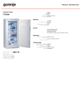 Gorenje F7243W