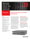 Brocade VDX 6740