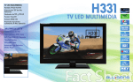 Blusens H331B24A 24" Full HD Black LED TV