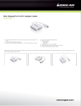 iogear Mini DisplayPort - DVI