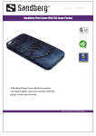 Sandberg Print Cover iPh5/5S Jeans Pocket