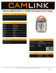 CamLink CL-CRD80P2 rechargeable battery