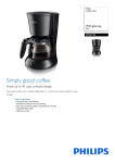 Philips N RI7447/20 coffee maker