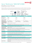 Xerox WorkCentre WC5865C_FA multifunctional