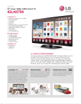 LG 42LN5700 42" Full HD Smart TV Wi-Fi Black LED TV