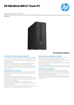 HP EliteDesk 800 G1 MT