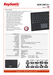 KeySonic ACK-540U+