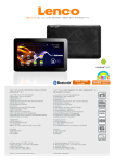 Lenco TAB-1030 16GB Black tablet
