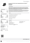 Kensington Comercio™ Hard Folio Case & Adjustable Stand for iPad Air™ & iPad Air™ 2 - Dermal Grey