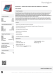 Kensington Comercio™ Soft Folio Case & Stand for iPad Air™ & iPad Air™ 2 - Rich Red