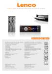 Lenco CS-460 DVD car media receiver