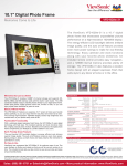 Viewsonic VFD1028W-31 digital photo frame