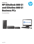 HP EliteDesk 800 G1