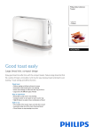 Philips Daily Collection HD2598/00 toaster