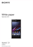 Sony Xperia Z1 16GB White
