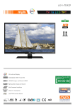 MyTV TLH19 18.5" HD-ready Black LED TV