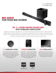 VIZIO SB4021E-B0 soundbar speaker