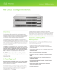 Meraki LIC-MS220-8-3YR