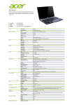 Acer Aspire 571G-736a6G50Maii