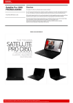Toshiba Satellite Pro C850