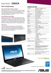 ASUS X502CA-XX150H notebook